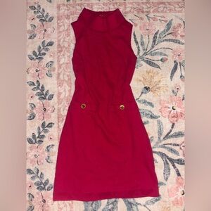 Lilly Pulitzer XXS Magenta Mini Dress